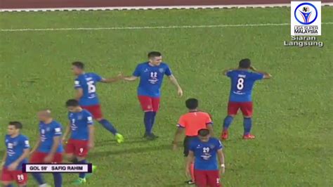Skuad harimau selatan, johor darul ta'zim (jdt fc) melayani kunjungan pasukan melaka united dalam saingan liga super 2021 bagi perlawanan keenam (ls6) yang dijadual berlangsung pada hari. Melaka United vs JDT 1 - 1 | Liga Super 2017 - YouTube