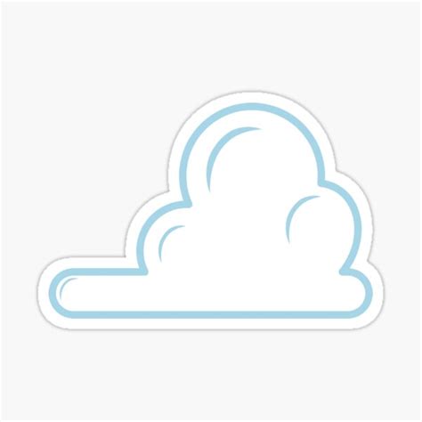 Andy S Cloud Sticker For Sale By Mrpiecrust Redbubble