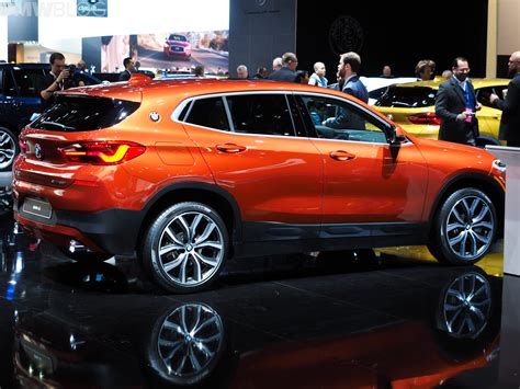 2018 Detroit Auto Show Bmw X2 In Sunset Orange