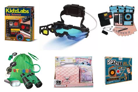 Kid Labsters Spy Alert Kit Kids Spy Kit Spy Equipment Spy Gadgets For