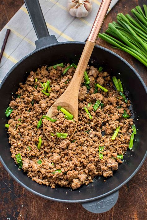 Transform a package of ground beef into a mouthwatering meal packed with flavor. Korean Ground Beef Video - Sweet and Savory Meals
