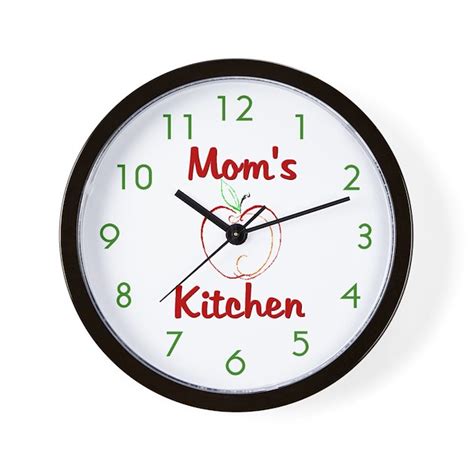 Personalized Kitchen Wall Clock By Teestyles