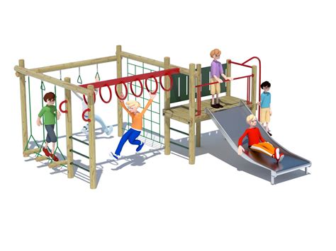 Carleton 12 Climbing Frame Playground Equipment By Action Play And Leisure