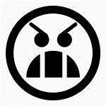 Icon Angry Mean Evil Emoticons Vengeful Editor
