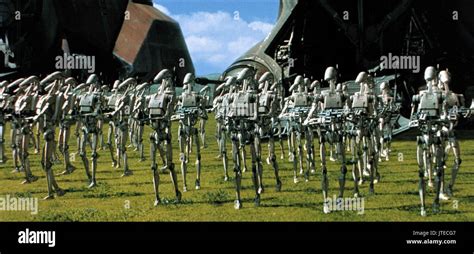 Battle Droids Star Wars Episode I The Phantom Menace 1999 Stock