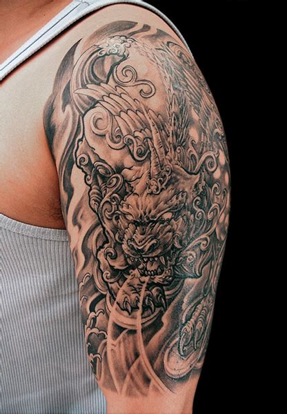 Pixiu Tattoo Half Sleeve Chronic Ink Tattoos Tattoo Pinterest Tatuajes Noelia Y De Todo