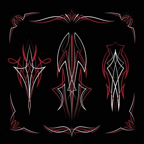 Pinstriping Svg Motorcycle And Car Pinstripe Old School Etsy