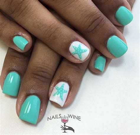 Adorable 29 Special Summer Beach Nails Designs For Exceptional Look