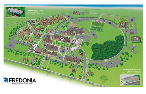 Fredonia Campus Map
