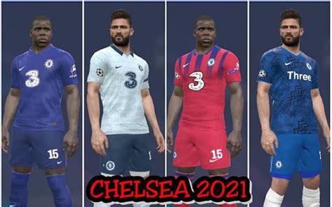 Chelsea Leaked Kits Season 2020 2021 Pes 2017