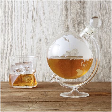 Splendid range of cool gifts and unique and unusual gift ideas for his 18th birthday. Glass Globe Whisky Decanter | IWOOT