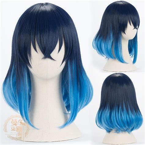 Demon Slayer Hashibira Inosuke Cosplay Wig In 2022 Cosplay Hair Kawaii Hairstyles Wig Hairstyles