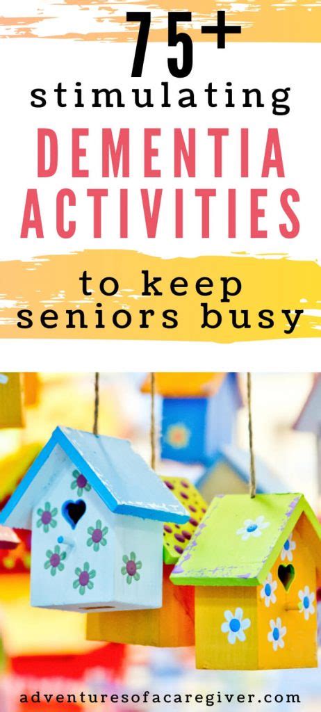 Posted in crafts for seniors. Huge List of Dementia Activities | Adventures of a Caregiver