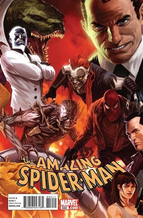 Amazing Spider Man 644 By Marko Djurdjevic Amazing Spider Man Comic