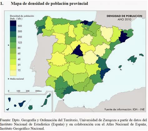 GeografÍa 3º Eso La Población En España