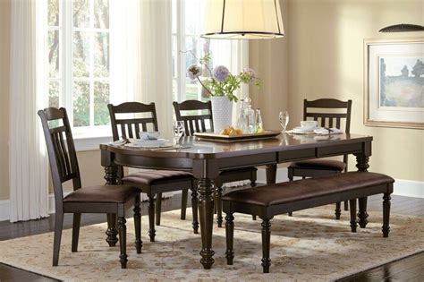 Tables and chairs are an event necessity, and at all occasions party rentals, you'll find them in virtually every size, shape, and style imaginable. COUNTRY STYLE ESPRESSO DINING TABLE CHAIRS & BENCH DINING ...