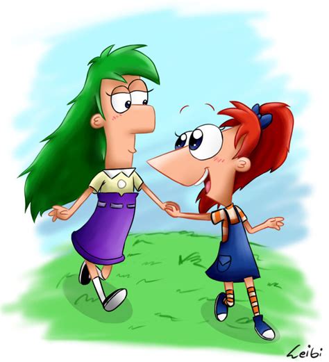 Rq Female Phineas And Ferb By Leibi97 On Deviantart