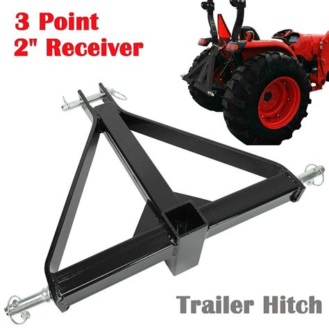 Buy 2 Receiver 3 Point Trailer Hitch Category 1 Tractor Tow Drawbar