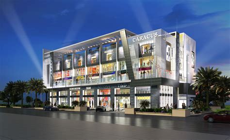 Shopping Center Exterior Design