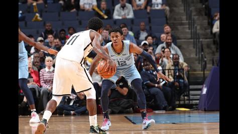 Kyrie Irving 37 Pts Vs Ja Morant 30 Pts Duel It Out In Overtime