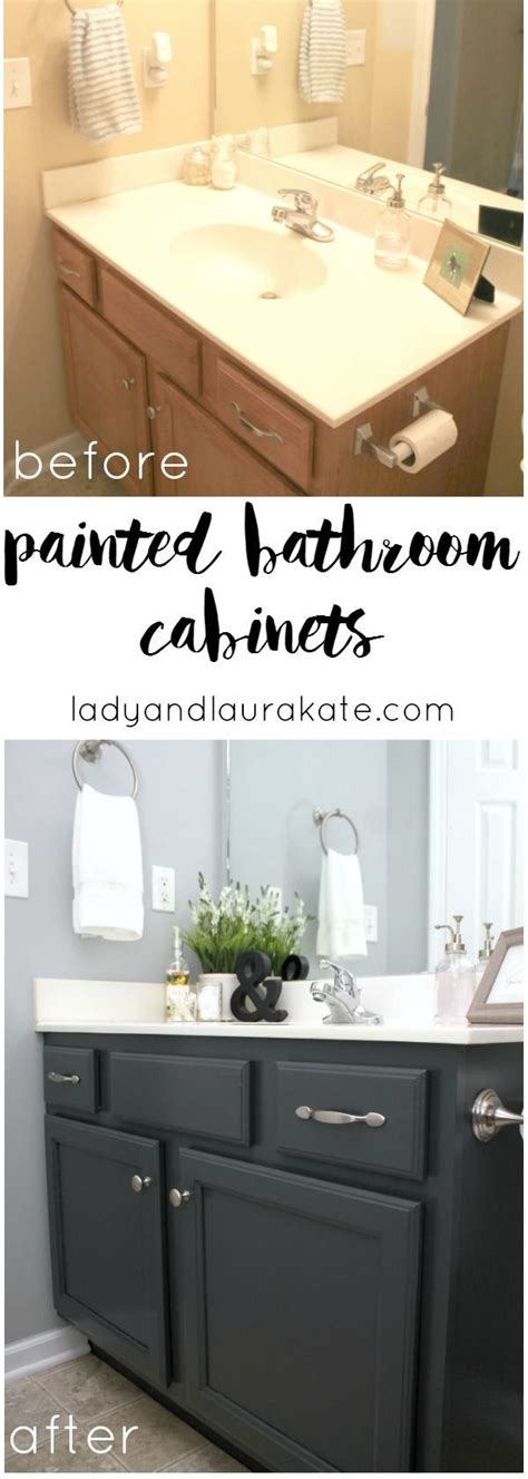 If you have any questions please don't hesitate to ask! Painted Bathroom Cabinets | Painting bathroom cabinets ...