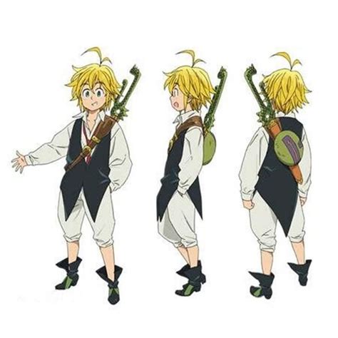 Fashionlovehunter Seven Deadly Sins Meliodas Outfit Cosplay Costume In