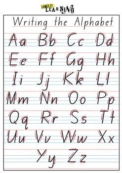 handwriting formation nsw foundation font