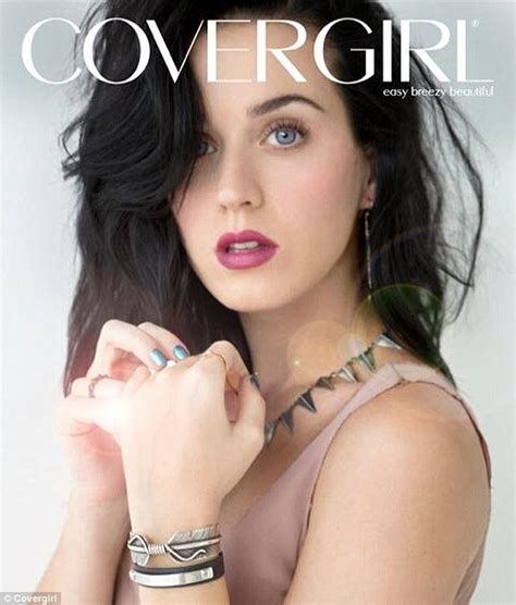 Katy Perry Is New Covergirl With Natural Look In First Ad Daily Mail