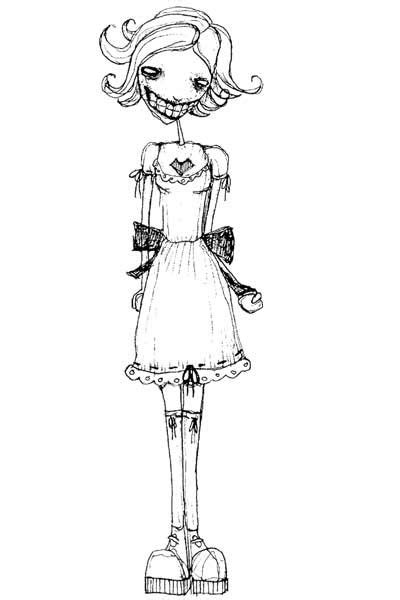 :)today i am bringing you a look i have been wanting to experiment with for a long time. Pin by Kristi Dearborn on TAGS | Doll drawing, Ink pen art ...