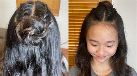 Easy And Cute Hairstyle For School Day 2 Janet And Kate Youtube