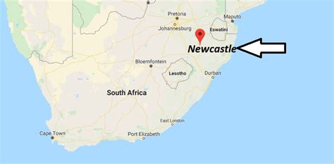 Where Is Newcastle South Africa Located What Country Is Newcastle In