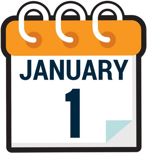 Download Transparent Calender Icon Png January Calendar Icon Png