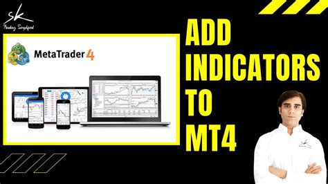 How To Add Indicators To Mt4 Or Metatrader 4 Youtube