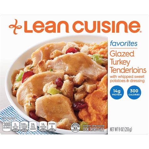 Lean Cuisine Favorites Glazed Turkey Tenderloins Frozen Meal 9 Oz