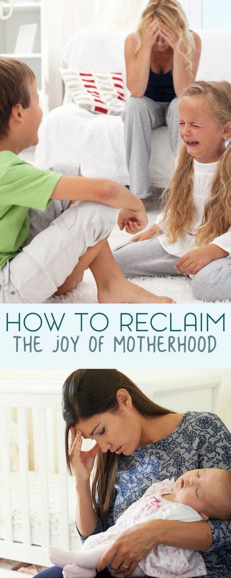 When Motherhood Is Stressful It May Be Difficult To Find The Positives
