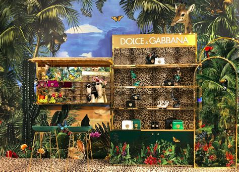 Dolce And Gabbana Has Just Launched A New Jungle Themed Pop Up Store At
