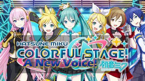 Virtual Singer Cast Intro Project Sekai A New Voice Youtube