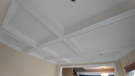 Coffered Ceiling Coffered Ceiling Home Improvement Projects Finish