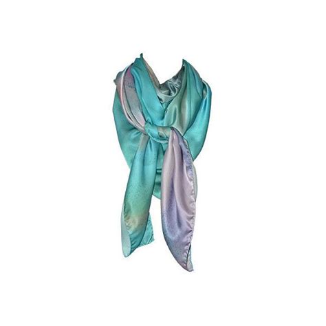 Weston Scarves Foxglove Agate Silk Scarf Foxglove 245 Liked On Polyvore Featuring