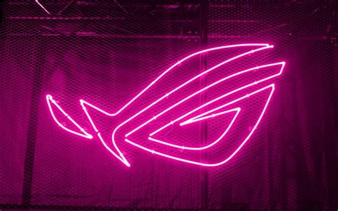 Rog Neon Logo 5k Hd Computer 4k Wallpapers Images Backgrounds Vrogue