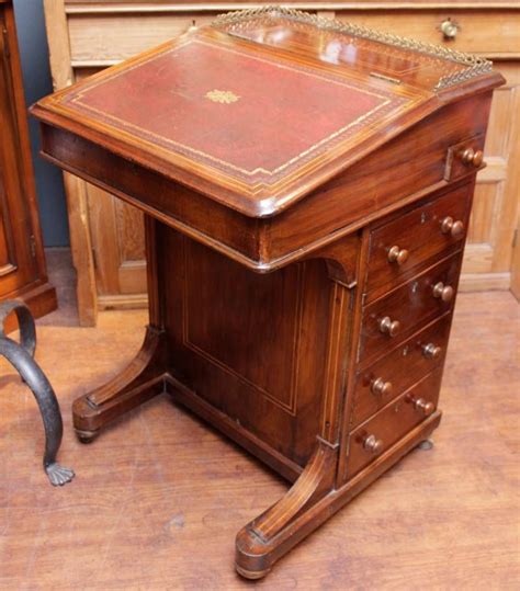 Victorian Walnut Davenport Desk Antique Desks Hemswell Antique Centres
