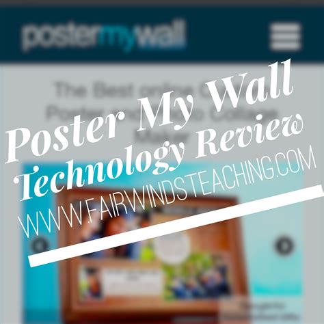 Poster My Wall Fair Winds Teaching An Elementary Teachers Journey