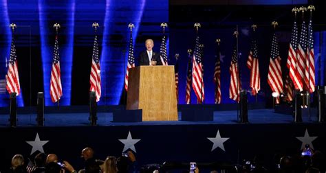 Read Joe Bidens Full Acceptance Speech As President Elect — Quartz