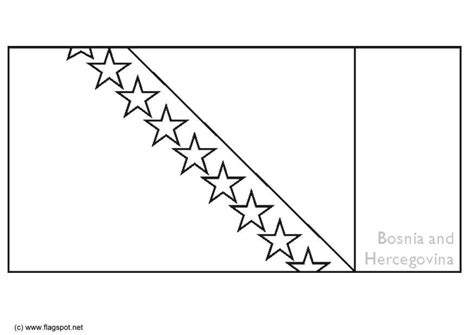 Låt ej dina spanska flaggor. Målarbild Bosnien-Herzegovina - Bild 6366.
