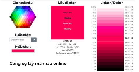 Bảng Màu Css Bảng Mã Màu đẹp Cho Thiết Kế Web 2022
