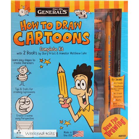How To Draw Cartoons Kit Drawing Kit For Beginners At