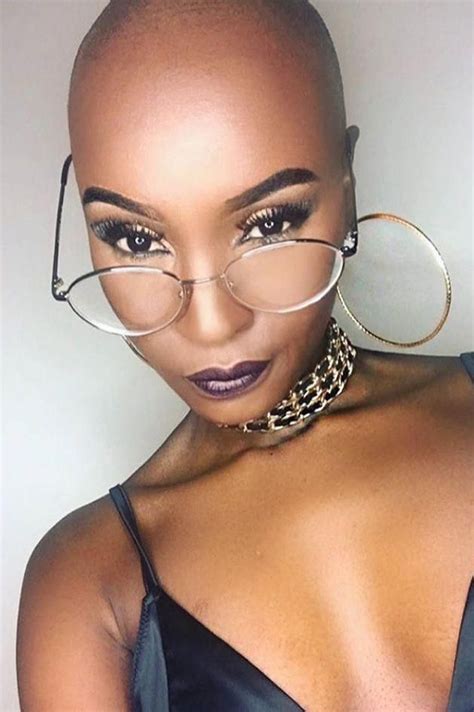 bald and beautiful women 19 stunning black women whose bald heads will leave you speechless
