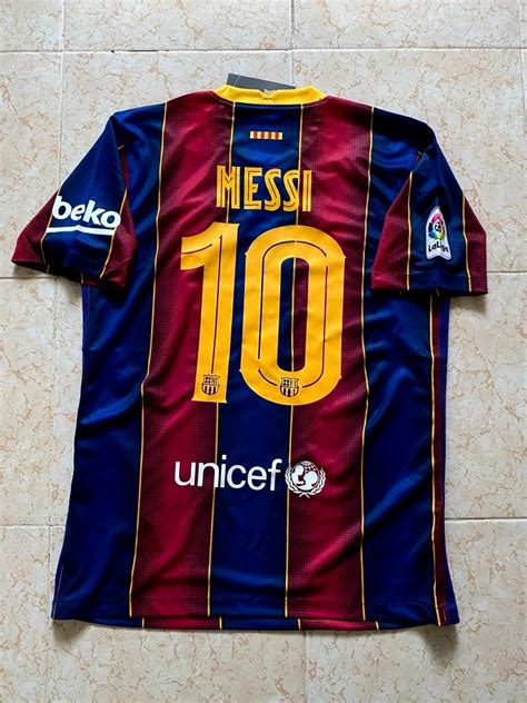 Fc Barcelona Local Messi 10 202021 Jersey Playera Mercado Libre