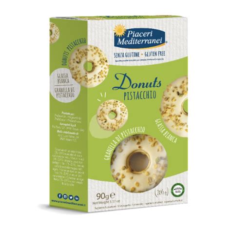 With this donut dispenser, it's easy to make donuts like the pros. glutenfreie Donuts Pistacchio von Piaceri Mediterranei 90g ...