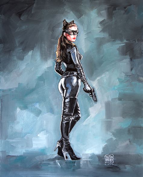 The Dark Knight Rises 2012 Anne Hathaway As Catwoman On Behance
